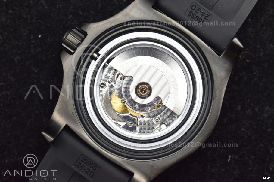 Edition A2824 Strap Best Bezel Automatic Black Dial Superocean on Black Black 44 1:1 TF Rubber 0123